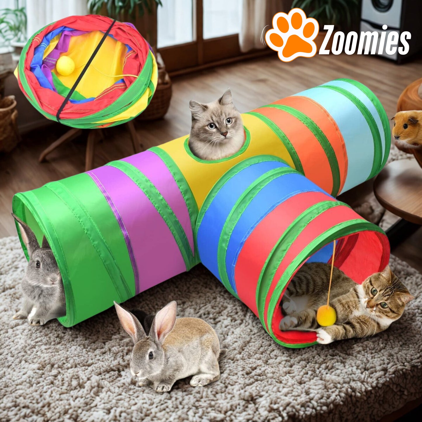 Zoomie Madness Pack – 22 Toys to Unleash Your Cat’s Inner Zoomies!