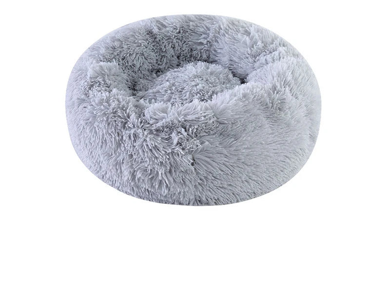 Round Winter Bed for Cats & Small Dogs