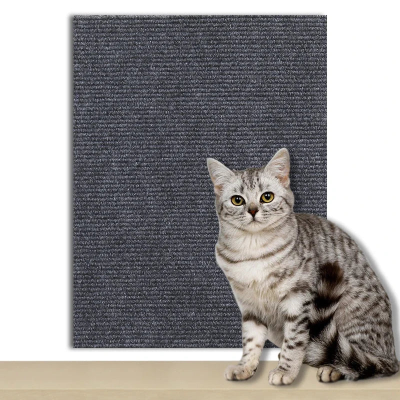 Selbstklebende Teppich-Katzenkratzbrettwand