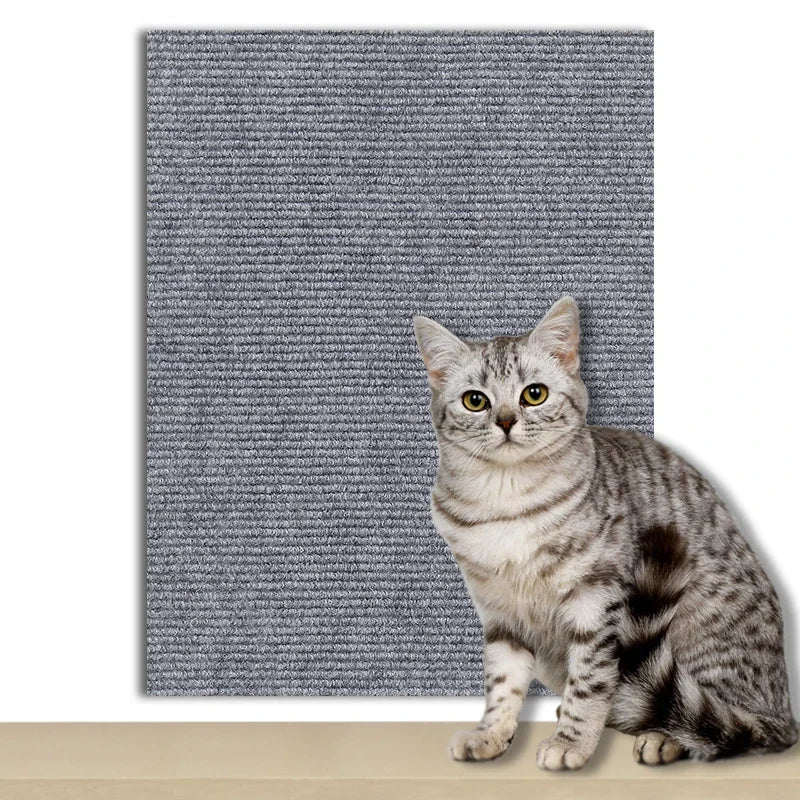 Selbstklebende Teppich-Katzenkratzbrettwand