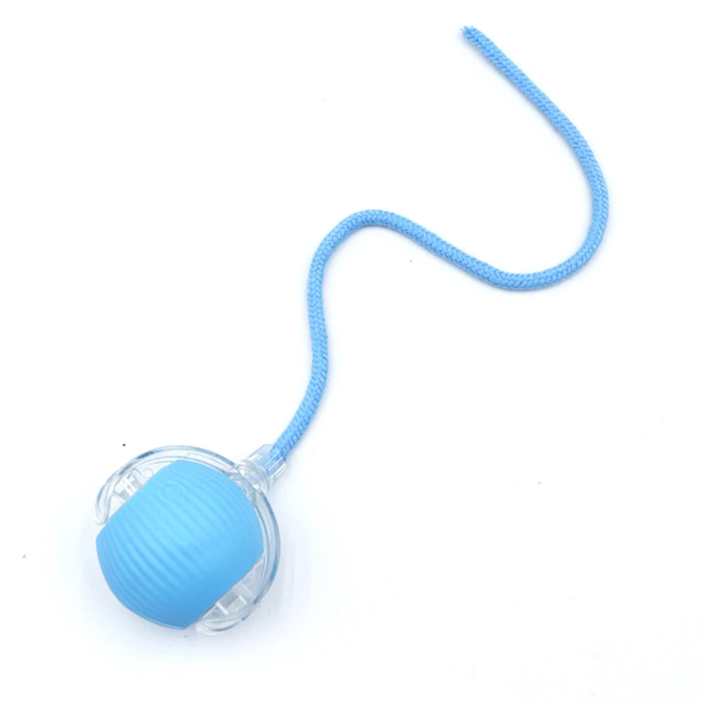 Interactive Tail Ball for Cats - Smart, Rechargeable Playtime Fun!
