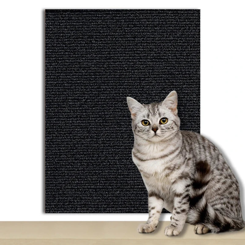 Selbstklebende Teppich-Katzenkratzbrettwand