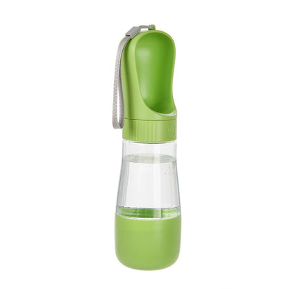 Tragbare 2-in-1-Wasserflasche und Futterbehälter für Haustiere
