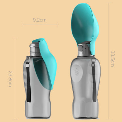 Flüssigkeitszufuhr für unterwegs für Ihren pelzigen Freund! - 800 ml