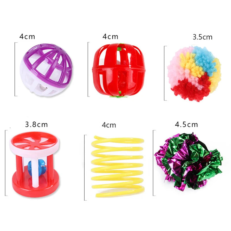 Zoomie Madness Pack – 22 Spielzeuge, um die inneren Zoomies Ihrer Katze zu entfesseln!