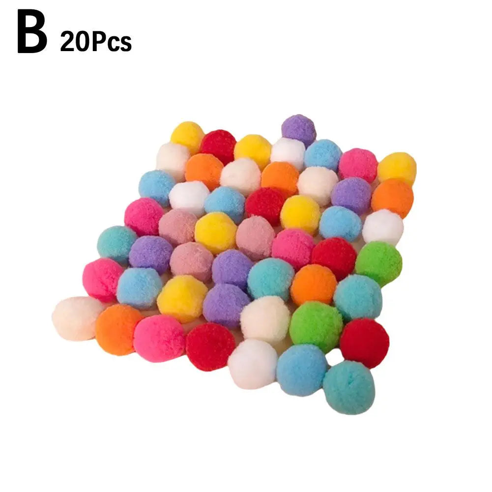 Magic Ball Launcher Blaster for Pets - Includes 21 Fuzzy Balls!