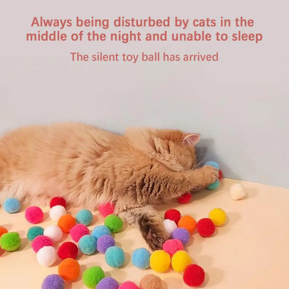 Magic Ball Launcher Blaster for Pets - Includes 21 Fuzzy Balls!